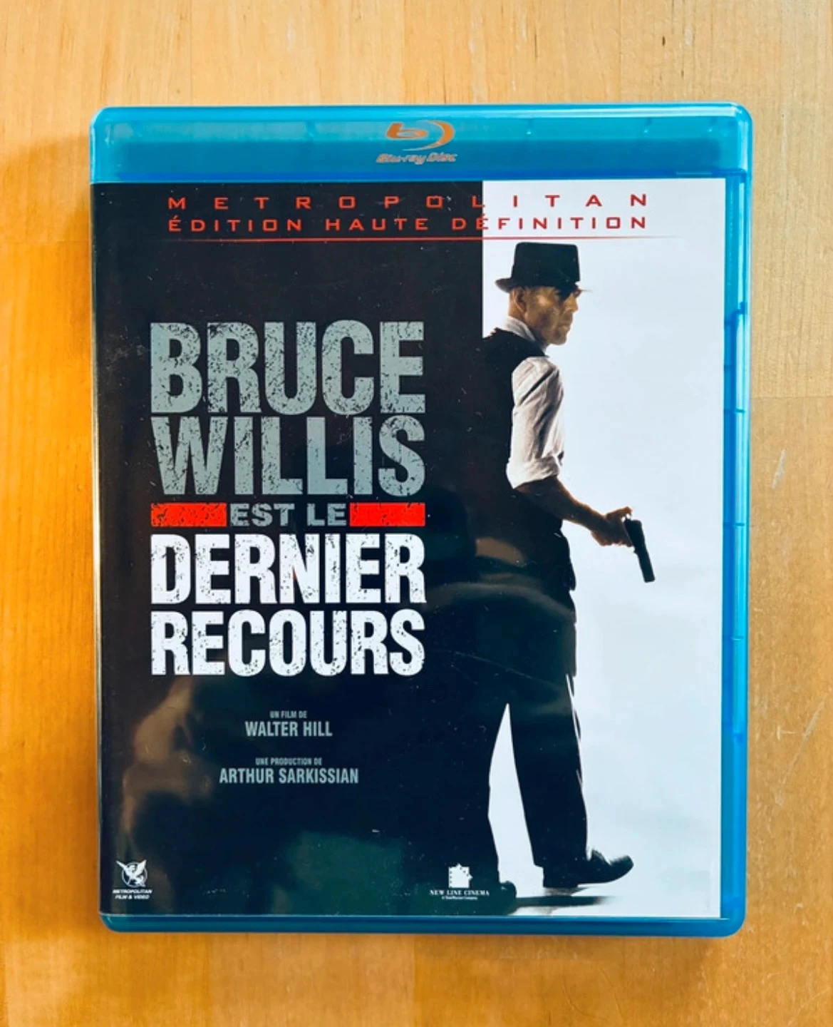 Blu-ray Dernier Recours de Walter Hill Bruce Willis.